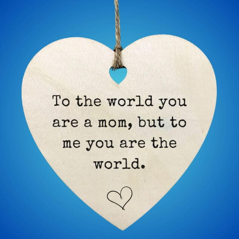 Personalized Heart Family Keepsake Ornament Gift, Heirloom Treasure, Wood Thank You Memento SET 2 Personalized Heart Family Keepsake Ornament Gift, Heirloom Treasure, Wood Thank You Memento SET 2
