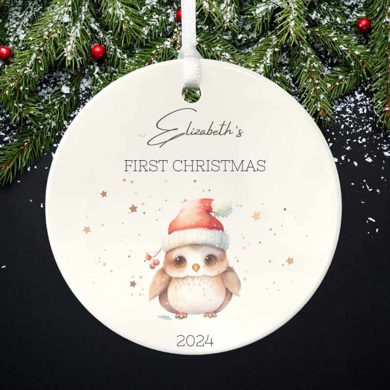 Personalized Baby 1st Christmas Ornament 2, 2024 Keepsake, Custom Girls and Boys, Baby Name Gift Personalized Baby 1st Christmas Ornament 2, 2024 Keepsake, Custom Girls and Boys, Baby Name Gift