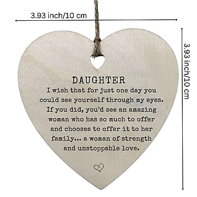 Personalized Heart Family Keepsake Ornament Gift, Heirloom Treasure, Wood Thank You Memento 3 Personalized Heart Family Keepsake Ornament Gift, Heirloom Treasure, Wood Thank You Memento 3