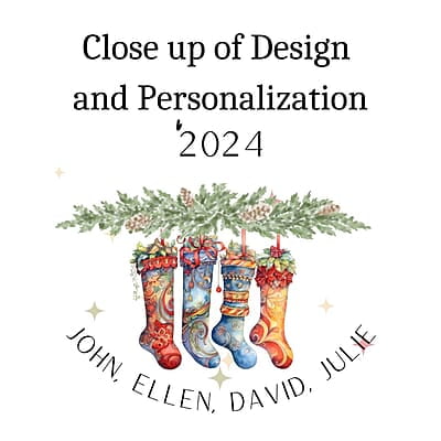 Family of 4 First Christmas 3, Personalized 2024 Custom Ceramic Ornament Heirloom Keepsake, Adoption Family of 4 First Christmas 3, Personalized 2024 Custom Ceramic Ornament Heirloom Keepsake, Adoption