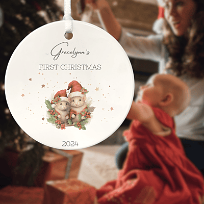 Personalized Baby 1st Christmas Ornament 3, 2024 Keepsake, Custom Girls and Boys, Baby Name Gift Personalized Baby 1st Christmas Ornament 3, 2024 Keepsake, Custom Girls and Boys, Baby Name Gift