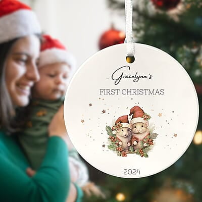 Personalized Baby 1st Christmas Ornament 3, 2024 Keepsake, Custom Girls and Boys, Baby Name Gift Personalized Baby 1st Christmas Ornament 3, 2024 Keepsake, Custom Girls and Boys, Baby Name Gift