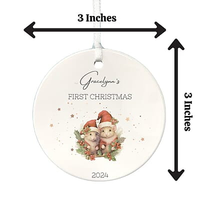 Personalized Baby 1st Christmas Ornament 3, 2024 Keepsake, Custom Girls and Boys, Baby Name Gift Personalized Baby 1st Christmas Ornament 3, 2024 Keepsake, Custom Girls and Boys, Baby Name Gift