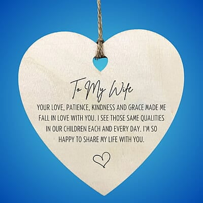 Personalized Heart Family Keepsake Ornament Gift, Heirloom Treasure, Wood Thank You Memento wife Personalized Heart Family Keepsake Ornament Gift, Heirloom Treasure, Wood Thank You Memento wife