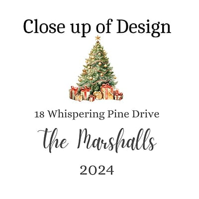 New Address 4 Personalized 2024 Ornament, Custom Ceramic Keepsake, First Christmas Heirloom Gift New Address 4 Personalized 2024 Ornament, Custom Ceramic Keepsake, First Christmas Heirloom Gift