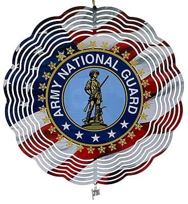 Personalized Military Wind Spinner