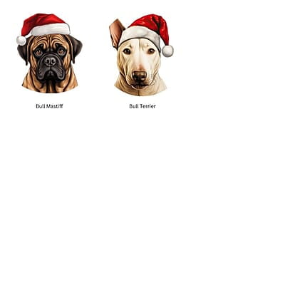 Breeds Starting with B Dog Santa Hat Personalized 4" Wind Spinner Ornament Keepsake Pet Parent Gift Breeds Starting with B Dog Santa Hat Personalized 4" Wind Spinner Ornament Keepsake Pet Parent Gift