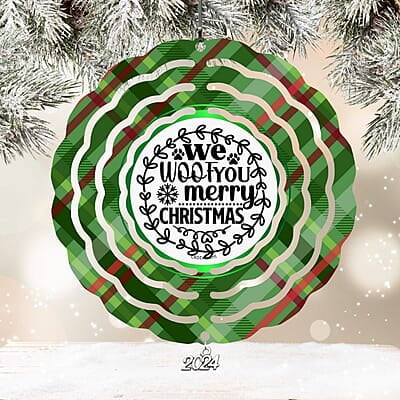 Breeds Starting with C Dog Santa Hat Personalized 4" Wind Spinner Ornament Keepsake Pet Parent Gift Breeds Starting with C Dog Santa Hat Personalized 4" Wind Spinner Ornament Keepsake Pet Parent Gift