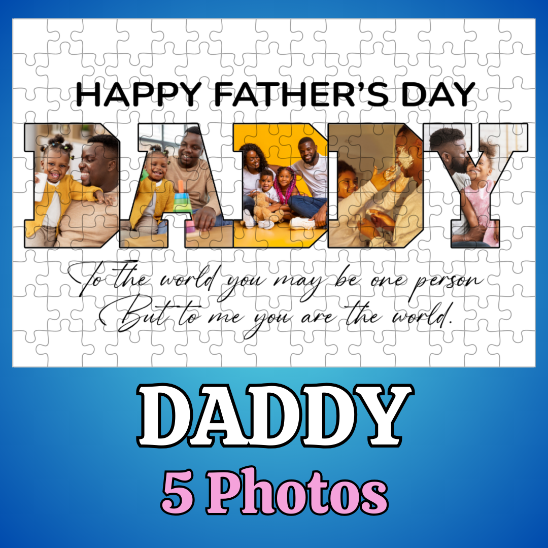 Grandpa 10 x 8 Custom Personalized Photo Jigsaw Puzzle Grandpa 10 x 8 Custom Personalized Photo Jigsaw Puzzle