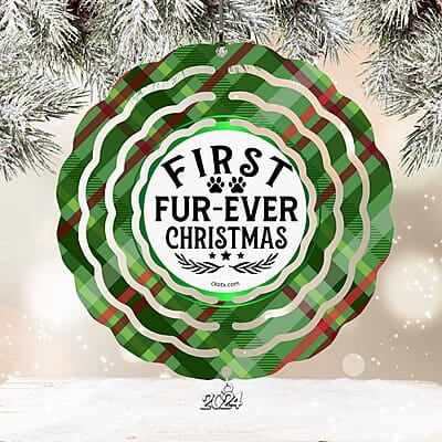 Breeds Starting with F-G Dog Santa Hat Personalized 4" Wind Spinner Ornament Pet Parent Gift Breeds Starting with F-G Dog Santa Hat Personalized 4" Wind Spinner Ornament Pet Parent Gift