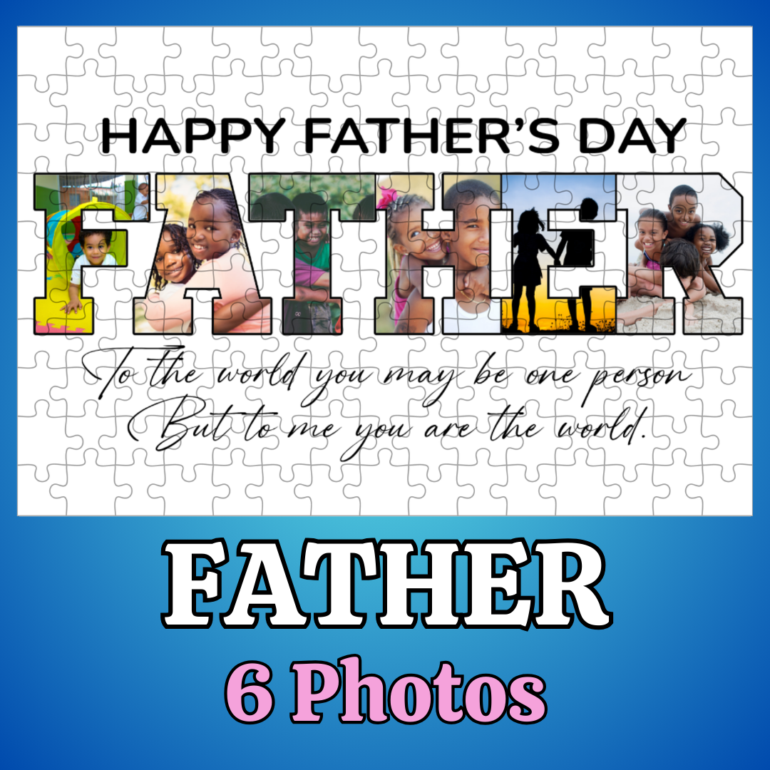 Grandpa 10 x 8 Custom Personalized Photo Jigsaw Puzzle Grandpa 10 x 8 Custom Personalized Photo Jigsaw Puzzle
