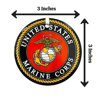 Marines 2024 Ceramic Ornament, Custom Military Keepsake Gift, Lasting Patriotic Remembrance, Serviceman, Veteran Marines 2024 Ceramic Ornament, Custom Military Keepsake Gift, Lasting Patriotic Remembrance, Serviceman, Veteran
