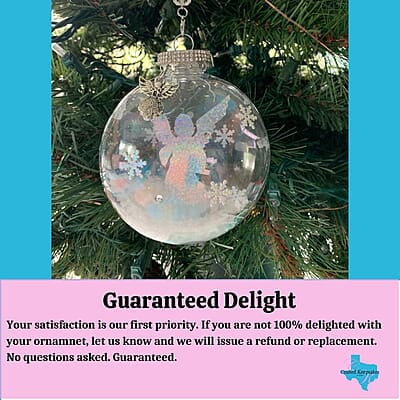 Exquisitely Detailed Angel Ornament, 2024 Sparkling Handcrafted Keepsake, Cherished Glittering Embellished Lasting Heirloom Exquisitely Detailed Angel Ornament, 2024 Sparkling Handcrafted Keepsake, Cherished Glittering Embellished Lasting Heirloom