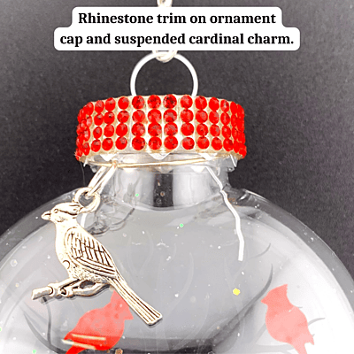 Commemorative 2024 Cardinal Keepsake Gift Ornament, Exquisitely Handcrafted Embellished Glittering Memorial Remembrance Commemorative 2024 Cardinal Keepsake Gift Ornament, Exquisitely Handcrafted Embellished Glittering Memorial Remembrance