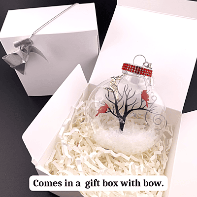 Commemorative 2024 Cardinal Keepsake Gift Ornament, Exquisitely Handcrafted Embellished Glittering Memorial Remembrance Commemorative 2024 Cardinal Keepsake Gift Ornament, Exquisitely Handcrafted Embellished Glittering Memorial Remembrance