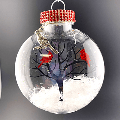 Commemorative 2024 Cardinal Keepsake Gift Ornament, Exquisitely Handcrafted Embellished Glittering Memorial Remembrance Commemorative 2024 Cardinal Keepsake Gift Ornament, Exquisitely Handcrafted Embellished Glittering Memorial Remembrance