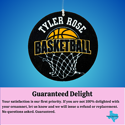 Custom Round Air Freshener – Tyler Rose Special Olympics Basketball Fundraiser guarantee Custom Round Air Freshener – Tyler Rose Special Olympics Basketball Fundraiser guarantee