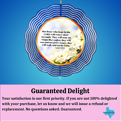 Mom Tribute Wind Spinner – 10" Floral Design with Heart Charm and Romans 8:28 Scripture Mom Tribute Wind Spinner – 10" Floral Design with Heart Charm and Romans 8:28 Scripture