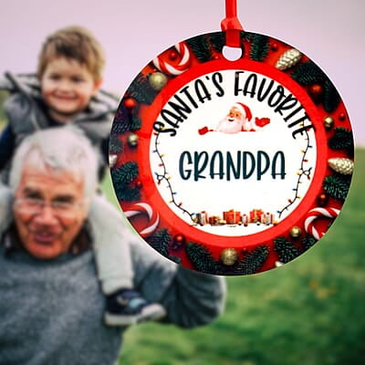 Santa's Favorite Family Friends Ornament Stocking Stuffer, Keepsake, Family, Group Gift Santa's Favorite Family Friends Ornament Stocking Stuffer, Keepsake, Family, Group Gift