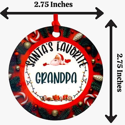 Santa's Favorite Family Friends Ornament Stocking Stuffer, Keepsake, Family, Group Gift Santa's Favorite Family Friends Ornament Stocking Stuffer, Keepsake, Family, Group Gift