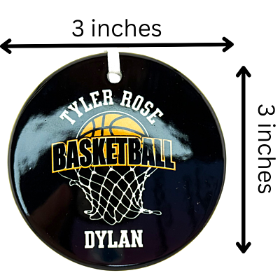 Custom 3" Ceramic Ornaments – Tyler Rose Special Olympics Basketball Fundraiser Size Diagram Custom 3" Ceramic Ornaments – Tyler Rose Special Olympics Basketball Fundraiser Size Diagram