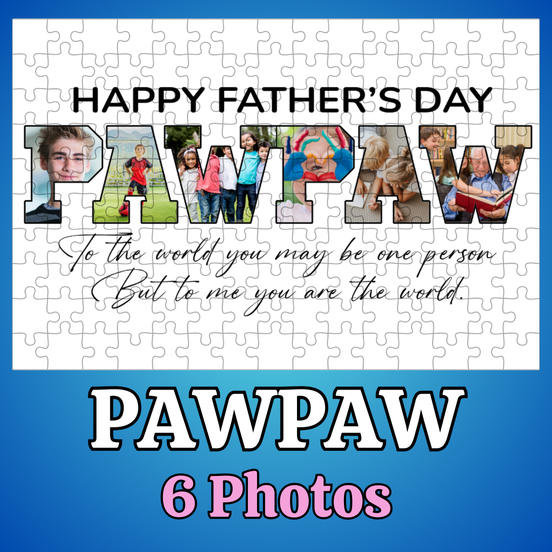 Grandpa 10 x 8 Custom Personalized Photo Jigsaw Puzzle Grandpa 10 x 8 Custom Personalized Photo Jigsaw Puzzle