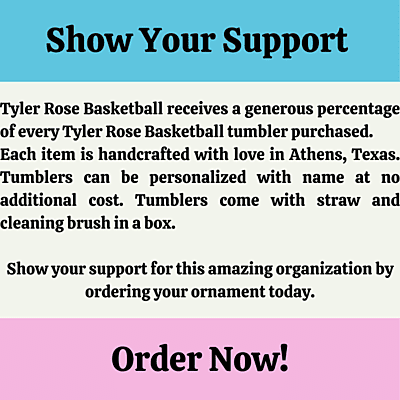 Custom Skinny Tumbler – Tyler Rose Special Olympics Basketball Fundraise 20 oz made in Athens TX Custom Skinny Tumbler – Tyler Rose Special Olympics Basketball Fundraise 20 oz made in Athens TX