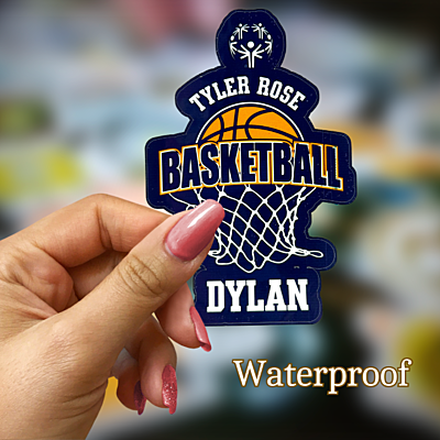 Personalized Custom Vinyl Waterproof Stickers – Tyler Rose Special Olympics Basketball Fundraiser Personalized Custom Vinyl Waterproof Stickers – Tyler Rose Special Olympics Basketball Fundraiser