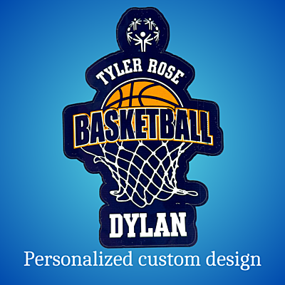 Personalized Custom Vinyl Waterproof Stickers – Tyler Rose Special Olympics Basketball Fundraiser Personalized Custom Vinyl Waterproof Stickers – Tyler Rose Special Olympics Basketball Fundraiser