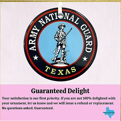 National Guard Ceramic Ornament, Custom Military Keepsake Gift Patriotic Serviceman, Veteran National Guard Ceramic Ornament, Custom Military Keepsake Gift Patriotic Serviceman, Veteran