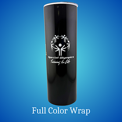 Personalized Custom Skinny Tumbler – Tyler Rose Special Olympics Basketball Fundraise 20 oz back Personalized Custom Skinny Tumbler – Tyler Rose Special Olympics Basketball Fundraise 20 oz back