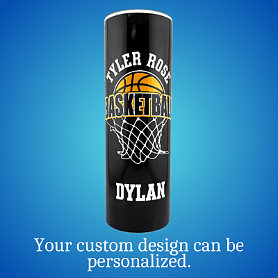 Personalized Custom Skinny Tumbler – Tyler Rose Special Olympics Basketball Fundraise 20 oz front Personalized Custom Skinny Tumbler – Tyler Rose Special Olympics Basketball Fundraise 20 oz front